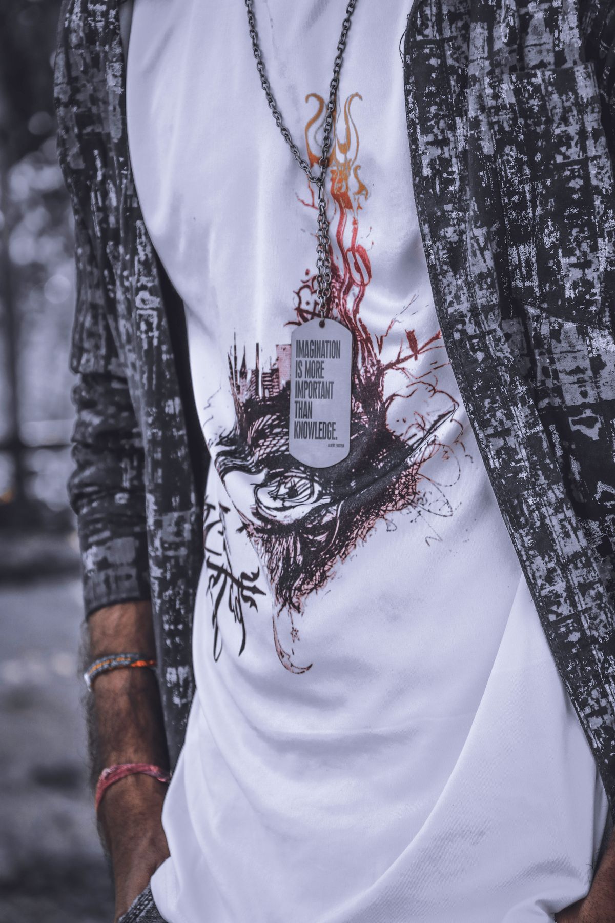 Print workshop producing custom apparel